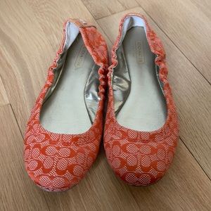 Coach 6.5 flats
